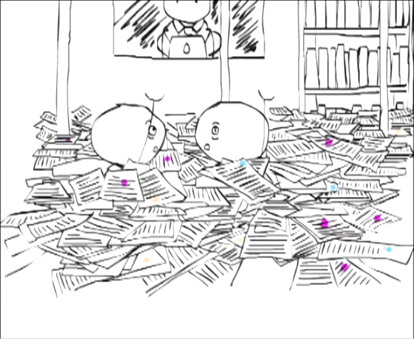 Paperwork Flood: overwhelmed by data on unstructured documents